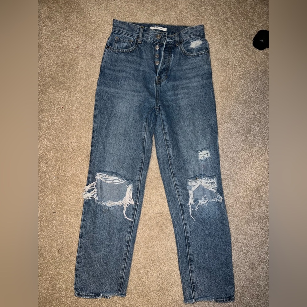PacSun high rise straight jeans